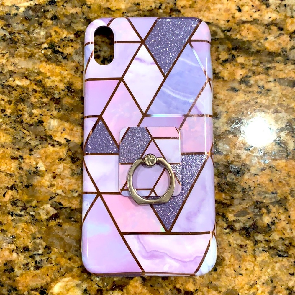 Purple iPhone XS Max case